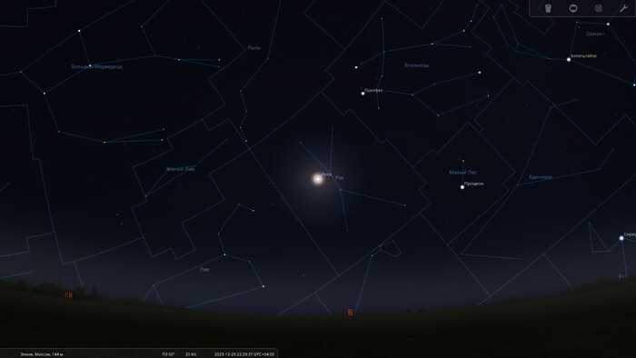 Значение сближения Луны с звездным скоплением Плеяды в астрологии и эзотерике